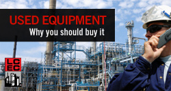 Used Equipment: Why you should buy it