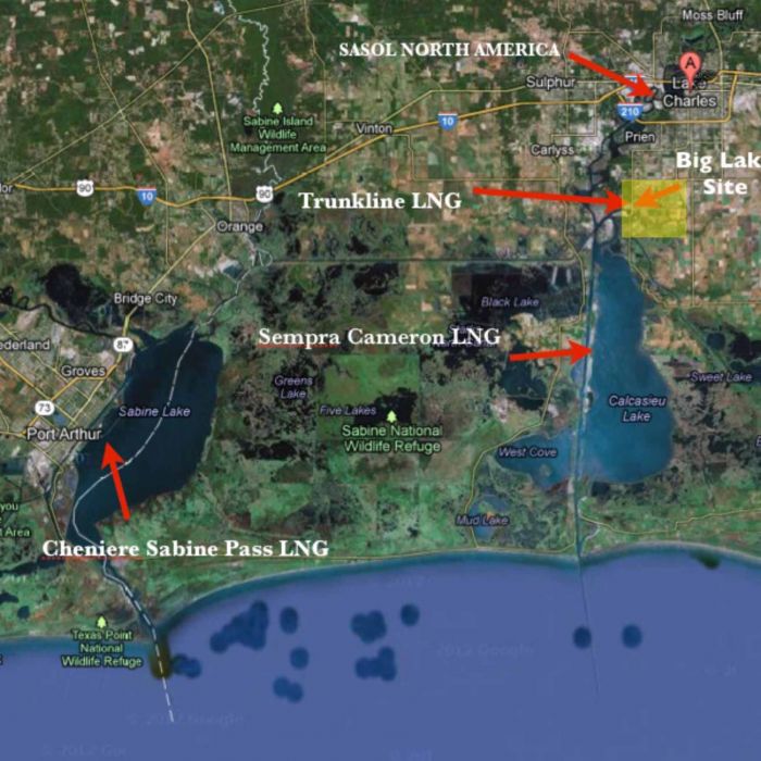 Big Lake Louisiana Map 60 Acres Industrial Real Estate For Sale In Lake Charles, Louisiana -  Lcec.com